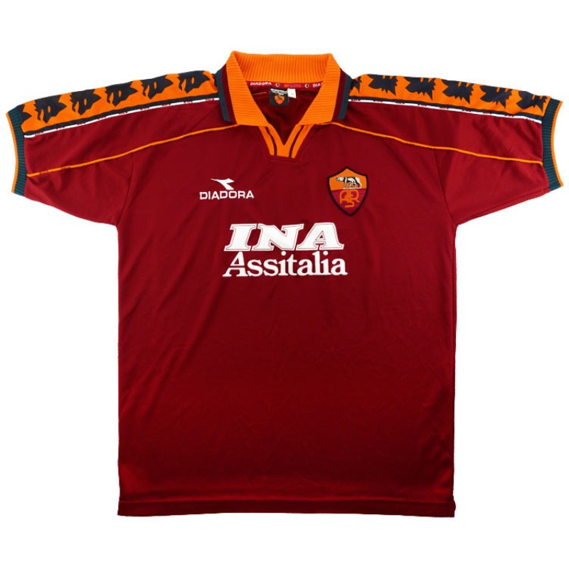 1998-99 Roma Home Shirt
