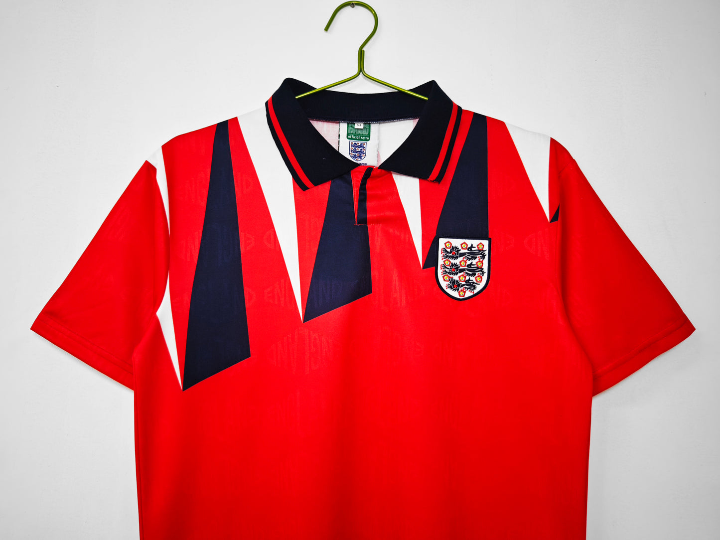 2022 England Retro Red Shirt