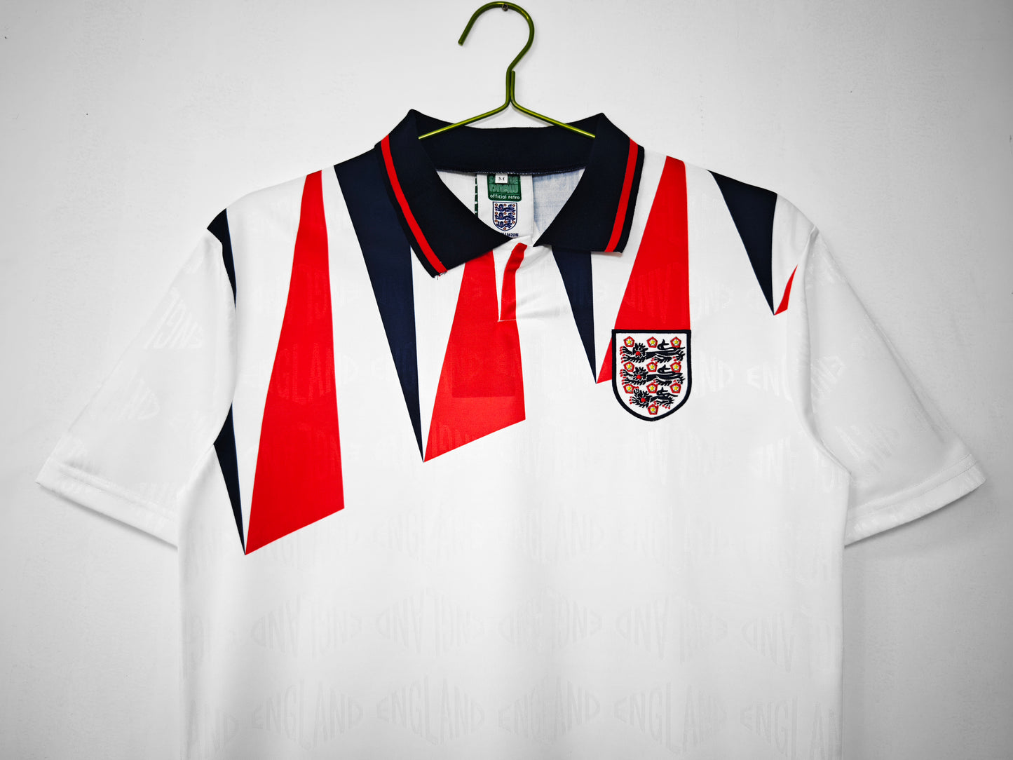 2022 England Retro White Shirt