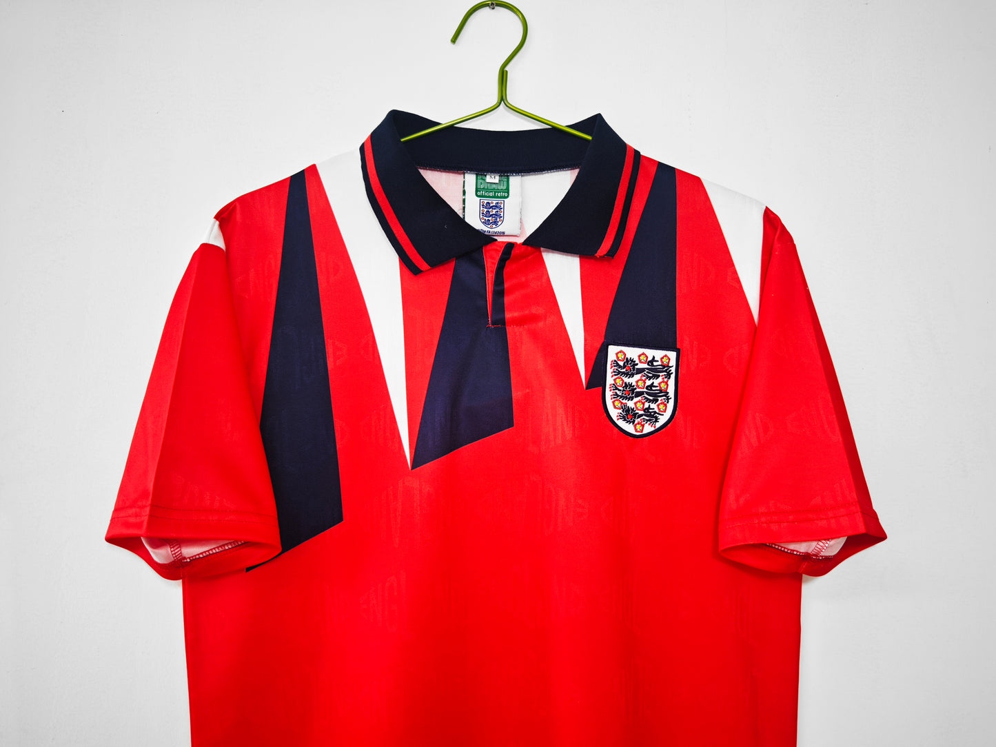 2022 England Retro Red Shirt
