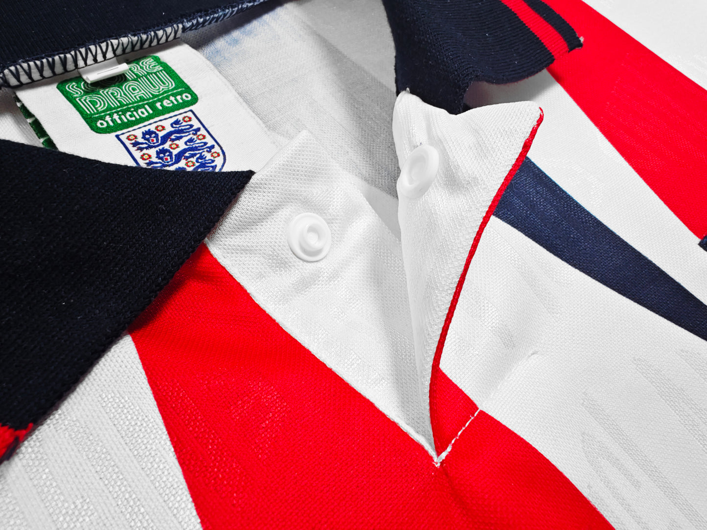 2022 England Retro White Shirt