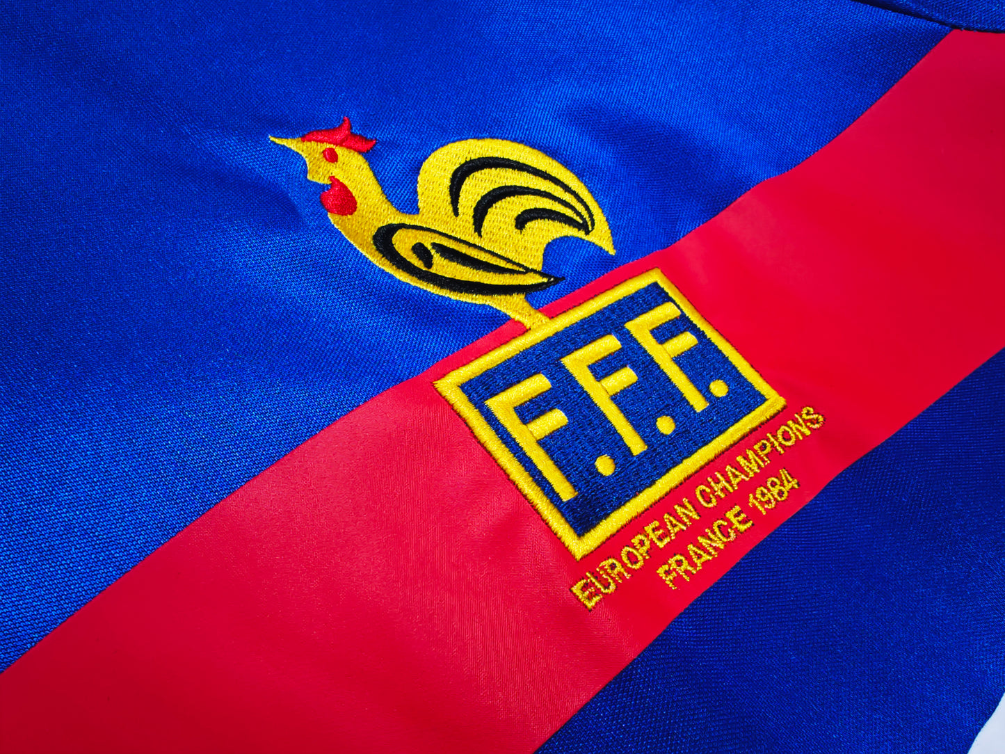 1984/86 France Home Shirt