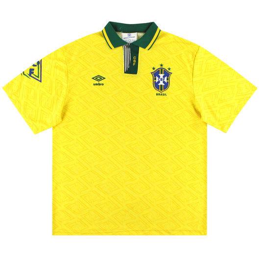 1991/93 Brazil Home Shirt